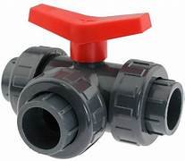 PVC 3 Way Ball Valve