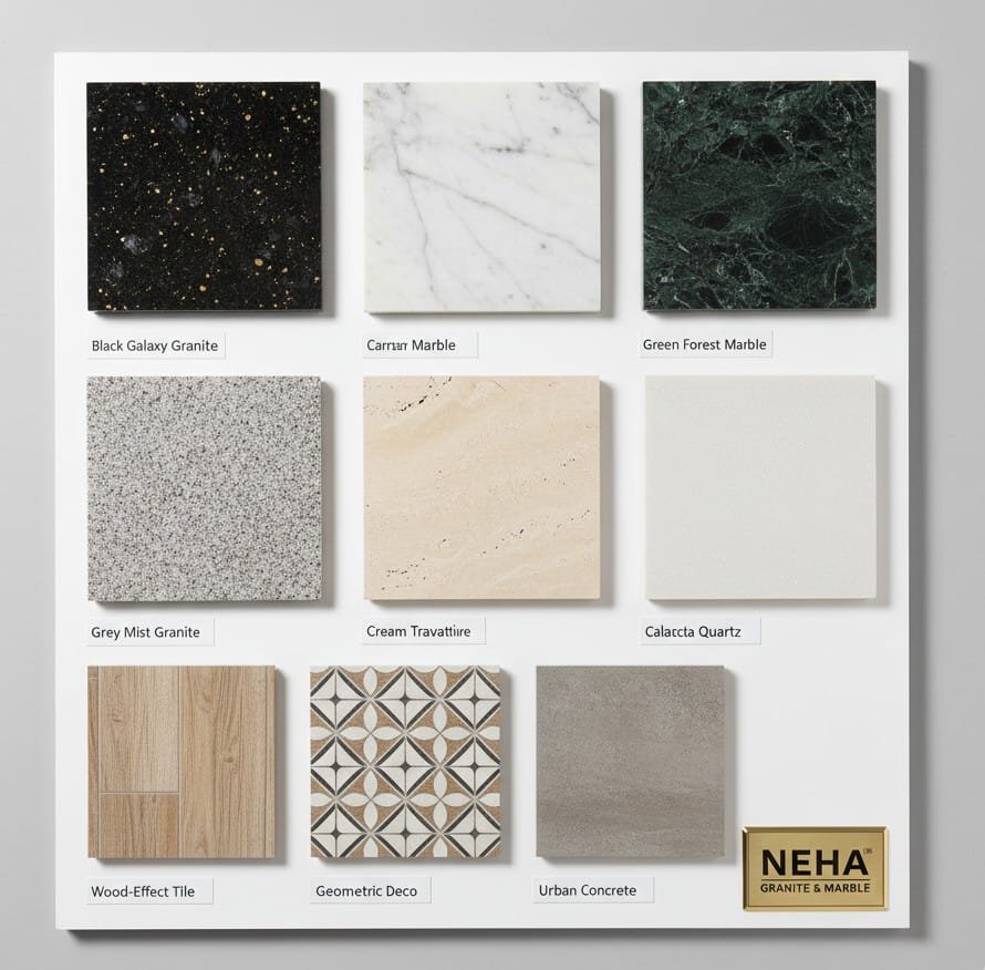 neha granites and marbles tiles sample